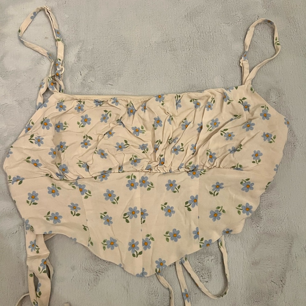 Flower Crop Top